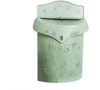 OIFAODAO, Cassetta delle Lettere Gabbie in Rilievo for Esterni Villa Giardinaggio Pastorale retrò ，Cassetta Postale