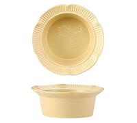 OIFAODAO, Ciotola for noodle istantanei in ceramica, set di ciotole for cereali in, for colazione da 800 ml, for zuppa in, for riso for microonde ，Ciotola in ceramica per noodle(Yellow)