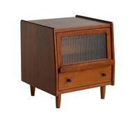 OIFAODAO Comodino， Piccola cassettiera con cassetti rimovibili for camera da letto, comodini, comodino for, ufficio, minimalista e pratica(45x42x50cm)