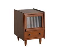 OIFAODAO Comodino， Piccola cassettiera con cassetti rimovibili for camera da letto, comodini, comodino for, ufficio, minimalista e pratica(35x42x50cm)