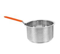 OIFAODAO, Filtro for friggitrice Colino in metallo a rete for pasta Griglia for cottura a vapore Cestello for a for uso domestico Inserto for a for pentole Cestelli in ,Imbuto colino