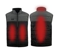 OIFAODAO, Giacca Invernale da Uomo for Riscaldamento Elettrico USB all'aperto Abbigliamento Termico Caccia Calda termostatica a Doppio Interruttore,Riscaldare Il Giubbotto(4XL)
