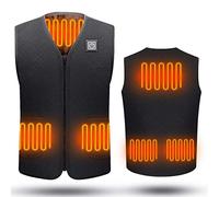OIFAODAO, Giacca riscaldata for Esterni Gilet riscaldante Abbigliamento da Escursionismo for Riscaldamento Elettrico Intelligente USB,Riscaldare Il Giubbotto(M)