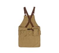 OIFAODAO, Grembiule da lavoro Gilet campeggio esterno Uomo Donna Tempo libero multifunzionale pesca for fotocamera Cappotto Attrezzatura,Grembiuli da lavoro(Khaki)