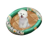 OIFAODAO Il Letto dei Cani, Robusto e Resistente ai Graffi, Non necessita di Acqua o elettricità, Letto refrigerante for Gatti con Fondo Antiscivolo, Blu, M(Green,XL)