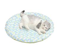 OIFAODAO Il Letto dei Cani, Tappetino Auto-raffreddante in Gel AntiGraffio for Gatti e Cuccioli Durante la Calda Estate, Non c'è Bisogno di refrigerare o congelare