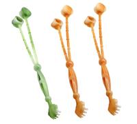 OIFAODAO Il Martello dell'erba, Martello massaggiante a Doppia Testa da 3 Pezzi, Bastoncino terapeutico Portatile for Sollievo Collo, Schiena, Vita, Strumento for grattare Come Un Dito