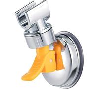 OIFAODAO La Doccia Testa， Supporto Universale for soffione Doccia Regolabile, Supporto for Cromato, da Parete for Bagno, a Ventosa, Leggero e Robusto