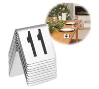 OIFAODAO, Numero 1-50 100 segnaposti, fronte-retro for banchetti di feste Servizio marcatori prova Forniture,Il tavolo del ristorante(1 to 100)