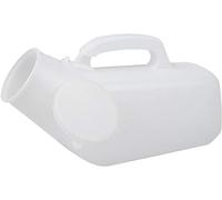 OIFAODAO, Orinatoio Maschile, plastica Trasparente, Dispositivo antigoccia da 1200 ml, Bottiglia for orinatoio Portatile, Coperchio a Scatto,Bottiglie per orinatoi