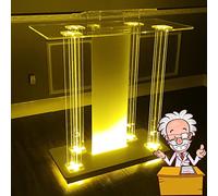 OIFAODAO, Podio for pulpito su Ruote, podio Rotante, scrivania in Piedi, in, pulpiti for postazioni di Lavoro for aule chiese ，Podici in Piedi