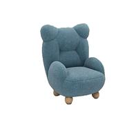 OIFAODAO， Poltrona for divano pigro colorata, posto singolo carino, mini orso for piccolo appartamento, adatto for camera da letto, soggiorno, balcone,Il divano pigro(Blue)