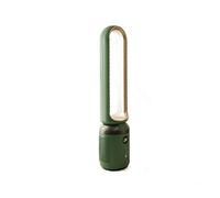 OIFAODAO, Ventilatore a torre senza lama Purificatore d'aria domestico a basso rumore a eolica circolante dal pavimento al soffitto ，Ventilatori da pavimento(Green)
