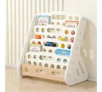 OIFJROIW Libreria per Bambini, Scaffale Espositivo Frontale Libreria Montessori Contenitore per Giocattoli per la Cameretta, la Stanza dei Giochi e L'aula(Style2)