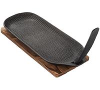 Oigen Nanbu Tekki Ghisa YAKI Griglia Piastra Sottile 2 Pezzi Set U-31 Nuovo