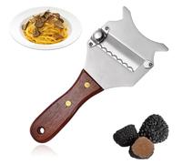 OIGWBPH 1 PCS Coltello Affetta Tartufi,Affetta Formaggio,Taglia Tartufo Professionale,Grattugia per Tartufo, Affettatartufi in Acciaio Inox Cioccolato