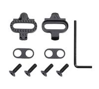 OIGWBPH 2pcs Kit tacchette per Pedali SPD compatibili attacchi per Scarpe tacchette per Pedali MTB compatibili Pedali SPD per Mountain Bike e Corsa MTB