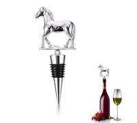 OIGWBPH tappo per vino a forma di cavallo, regalo per uomini, donne, amanti dei cavalli, tappo per vino, champagne, regalo per gli amanti del vino, regalo di compleanno
