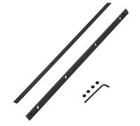 Oiieco Kit di connettori per guida - 2 connettori per binario di guida per sega a binario con borsa in nylon, connettore per sega ad immersione, connettore per barra di giunzione per binari di guida