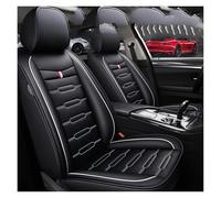 OIJJSNX Coprisedili Auto Per Kia Per Rio Per Sportage Ceed Per Niro Per Stinger Optima Per Soul Set Completo Coprisedili Auto Pelle Anteriori E Posteriori(Black White Front)
