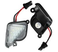 OIJJSNX Indicatori Retrovisori Per Skoda Per Octavia 3 2 5E 1Z 2004-2020 3 2 B6 B8 2008-2021 2 Pezzi 6000K LED Bianco Sotto La Luce Llo Specchio Laterale Lampa