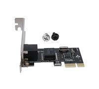 Oikabio 10/1000Mbps Wired Game PCIE Scheda di Rete per PC Desktop PCI RJ-45 Adattatore LAN Gaming Fast Ethernet