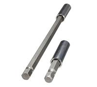 Oikabio 2 pezzi/set 1/4 esagonale supporto magnetico per punte 60/150 mm cacciavite chiavistello potenza estensione trapano driver