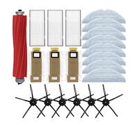 Oikabio 21Pcs per S7 T7S Plus Aspirapolvere Principale Filtro Hepa Panno Mop Sacchetto di Polvere Laterale