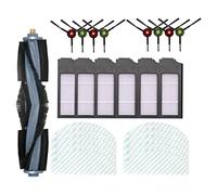 Oikabio 25Pcs Spazzole Laterali Principali Hepa Filtro Mop Panno per T10 Robot Aspirapolvere Accessori di Ricambio