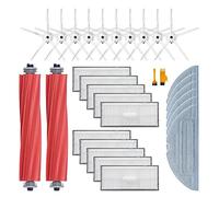 Oikabio 30Pcs Aspirapolvere Parte per S7 T7S HEPA Accessorio di Filtro Staccabile Gomma Principale/Copertura Laterale