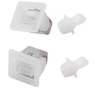 Oikabio 4 pezzi adatto per 306436 279570 asciugatrice porta blocco kit adatto per asciugatrici