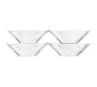 Oikabio 4 Pezzi Multifunzionale Codice In Acciaio Inox Destra Staffa Fissa Mobili Board Accessori Hardware