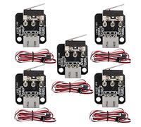 Oikabio 5 pezzi 3 pin per finecorsa End Stop con cavi, finecorsa stampante 3D, modulo interruttore meccanico endstop per 10