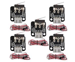 Oikabio 5 pezzi 3 pin per finecorsa End Stop con cavi, finecorsa stampante 3D, modulo interruttore meccanico endstop per 10