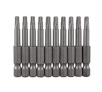 Oikabio 6,3 mm codolo esagonale 4 mm T20 punta magnetica cacciavite Torx 10 pezzi