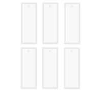 Oikabio 6 pezzi/set 3,7 angolo destro in silicone lettura segno stampo fai da te lettura segno stampo fabbricazione resina epossidica gioielli forma trasparente