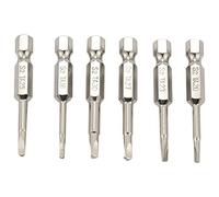Oikabio 6 punte a vite triangolari S2, cacciavite magnetico, punta a triangolo antiscivolo, testa 1.8/2 / 2.3/2.5/2.7/3 mm