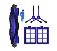 Oikabio 6Pcs per Robovac X8 Series Hybrid Robot Aspirapolvere Parti Lavabile Laterale Principale Filtro Hepa