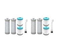 Oikabio 8 filtri HEPA e prefiltri per aspirapolvere A10/A11 A10/A11 Master e S11/S12