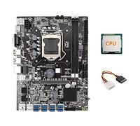 Oikabio B75 ETH Mining Scheda Madre 8XPCIE Adattatore USB+CPU+4PIN IDE a SATA LGA1155 MSATA B75 USB BTC Scheda Madre