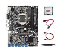 Oikabio B75 ETH Scheda Madre 12 PCIE a USB3.0+G550 CPU+Grasso Termico+ SATA+ Switch DDR3 LGA1155 Scheda Madre
