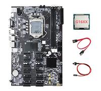 Oikabio B75 ETH Scheda Madre Mining 12 PCIE+G16XX CPU+ SATA+ Switch LGA1155 MSATA DDR3 B75 BTC Scheda Madre