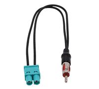 Oikabio Doppio doppio doppio Fakra a DIN antenna adattatore antenna per sedile