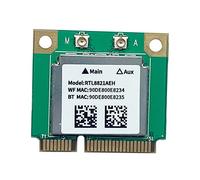 Oikabio Dual Band RTL8821AE -CB161H Wifi Wlan Card Bluetooth 4.0 Combo Wireless Half PCI-E 433 Mbps 802.11A/B/G/AC