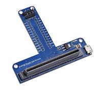 Oikabio Espansione di tipo T per interfaccia di programmazione grafica Python tagliere di Microbit per BBC Microbit