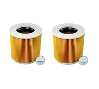 Oikabio Filtro a cartuccia 2 pezzi per aspirapolvere WD3 Premium WD2 WD3 WD1 MV3 MV2 3P Kit di estensione fine