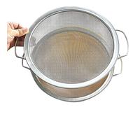 Oikabio Filtro a colori in acciaio inox 60 mesh, adatto per un secchio da 5 galloni, filtra le impurità, facile da pulire e riutilizzabile, (2 pezzi)