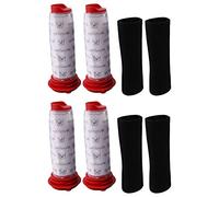 Oikabio Filtro principale lavabile + inserto in schiuma per aspirapolvere fili Athlet (4 di ciascuno)
