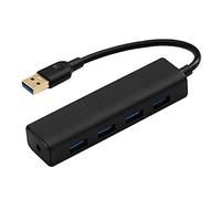 Oikabio Hub USB USB a 4 porte USB3.0 5Gbps Adattatore Hub Portatile per Pro Air Mini/Pro Pro PC Laptop