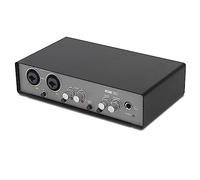 Oikabio Interfaccia audio Scheda audio Convertitore AD 24 bit/192KHz per Chitarra Elettrica Registrazione dal Canto professionale Studio